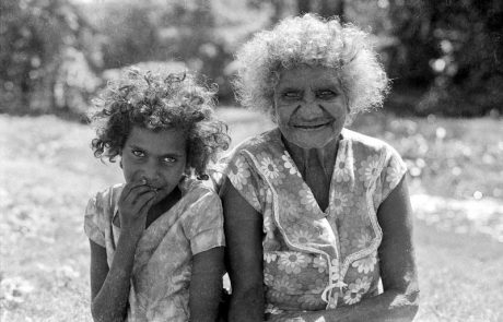 Kowanyama People Old Women and Child 1974 by the river