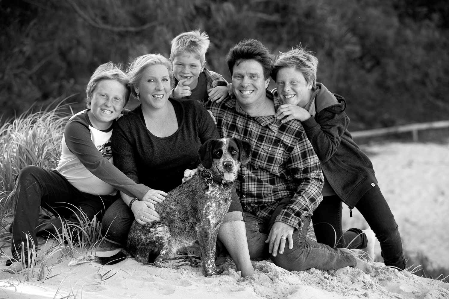 noosa family group, family reunion